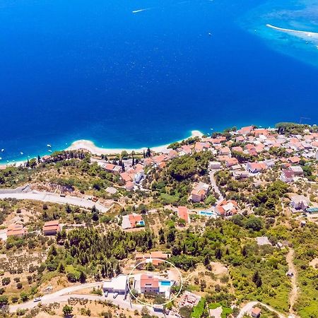 Villa Belvedere With Heated Pool, Billiards, Media Room, Sea Views,10 Pax Omiš Esterno foto